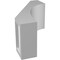 Ekena Millwork 4-in. W x 6-in. D x 10-in. H Westlake Architectural Grade PVC Knee Brace BRCP04X06X10WTL - alternate 4